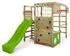 Fatmoose Klettergerüst ActionArena Air XXL mit Rutsche und Reckstange in Hellgrün