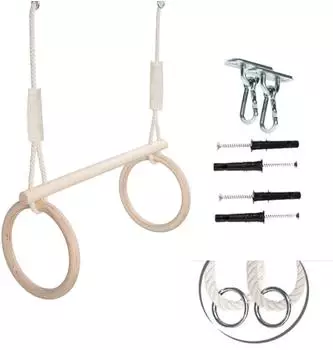 Mamoi Trapez Schauke + Haken Indoor Monkey Bars