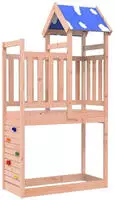 Spielturm Braun 110,5 X 52,5 X 215 Cm Massives Douglasienholz Vidaxl