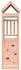 vidaXL Spielturm Braun 110,5 x 52,5 x 215 cm Massives Douglasienholz 3417173