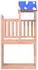 vidaXL Spielturm Braun 110,5 x 52,5 x 215 cm Massives Douglasienholz 3417173