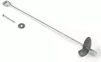Gartenpirat Erdanker Eindrehen Schaukelzubehör mit Bodenanker 50 cm