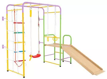 Costway Klettergerüst Mehrfarbig