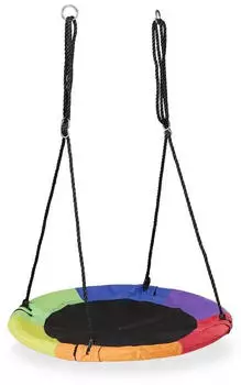 Relaxdays Nestschaukel 100cm bunt