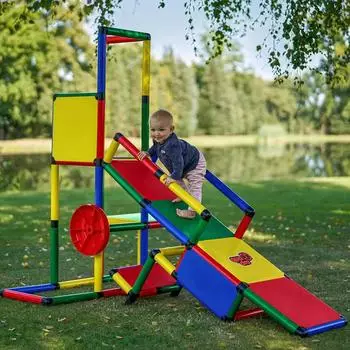 Quadro Evolution Spielturm mit Babyrutsche