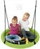 AIYAPLAY Kinderschaukel Stahl PE Schwarz 98L x 98B x 190H cm