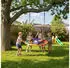 Relaxdays Nestschaukel Kinder mit Kissen & Griffen Grün,Rot,Schwarz