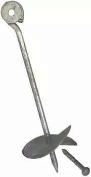 Loggyland 6er Erdanker Zubehör Spielturm mit Rutsche & Bodenanker 30cm