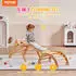 VEVOR Pikler-Dreieck-Set 5-in-1-Kletterspielzeug Kleinkinder Klettergerüst Braun/Natur
