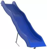 vidaXL Kinderrutsche Blau 210x40 cm Polypropylen