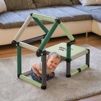 Quadro Beginner Home Lernturm Klettergerüst Blau/Grün