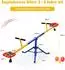 Costway Gartenwippe 2-Sitzer 360° drehbar, 60kg, Metall (TS10004)