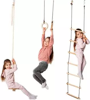 Goodevas Spielset Jungle Gym Kletterger&uuml;st