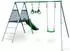 HyperMotion XXL Kinderschaukelset Schaukelgestell mit Rutsche