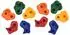 vidaXL Klettersteine 10 Stk., mehrfarbig, PE (91806)