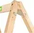 EXIT Toys Holzschaukel Silvi Schaukelgestell Braun/Natur/Rot