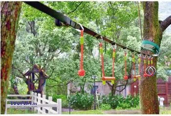 Eduplay Kinderkletterseil Mehrfarbig/Wei&szlig;