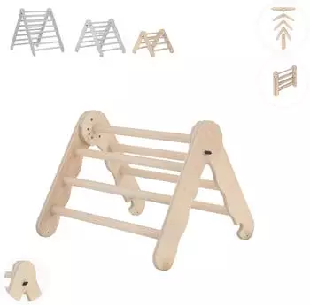Mamoi Kletterdreieck aus Holz, Indoor, für Kinder (PIK_MIN)