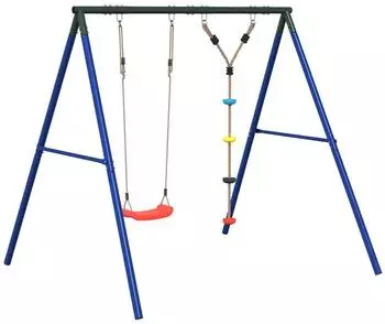 vidaXL Spielturm Schaukel-Set mit Schaukelsitz und Kletterschaukel (3283588)
