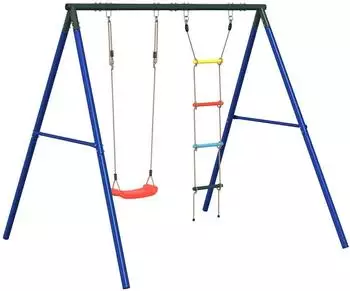 vidaXL Schaukel-Set mit Schaukelsitz und Strickleiter (3283587)