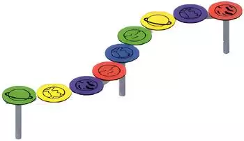 AEA Klettergerüst mit Rutschbahn für Kinder (JVM4069424134506)