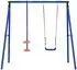 vidaXL Schaukelrahmen mit Gleiter für 3 Kinder, outdoor (42041288)