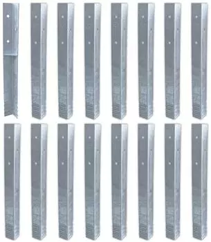 Wickey SolidLock Winkelanker-Set f&uuml;r Spielturm & Schaukel, 16 Stk.