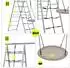 OEM HyperMotion XL 3-in-1 Spielturm Nestschaukel, Kletterleiter & Kletternetz, Stahl (90448_AADBX31290_6_MANOIT)