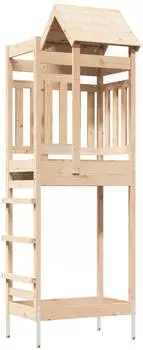 vidaXL Spielturm braun 52,5x85x238cm Kiefernholz (3417199)