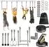 HyperMotion Ninja-Hindernisparcours Slackline 15m, 7 Hindernisse, Kinder