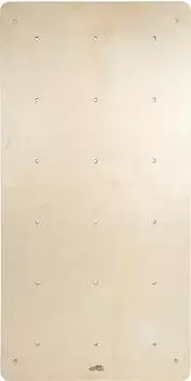 Small Foot Design Gro&szlig;e Kletterwand aus Holz mit 5 Klettersteinen & 18 Montagel&ouml;cher - Adventure - Natur