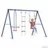 vidaXL Outdoor-Schaukelset mehrfarbig 263x185x185cm Stahl und PE (3429826)