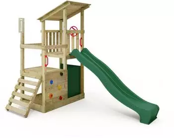 Fatmoose FruityForest Fun XXL Spielturm mit Sandkasten & Rutsche (834271)