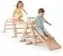 HyperMotion Spielcenter 3-in-1 Montessori mit Rutsche und Kletterdreieck (PLAYGROUND HYP110)