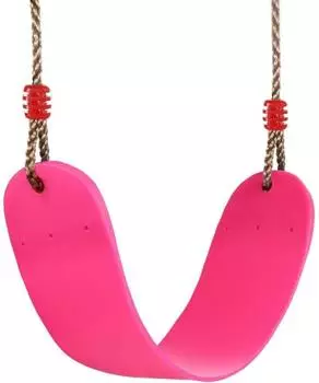 LuxusKollektion EVA U-Schaukel f&uuml;r Kinder, elastisch, bis 150kg, rosa