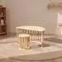 Home Deluxe NALAN Kinderwippe 3-in-1, Pappel-Sperrholz, holzfarben