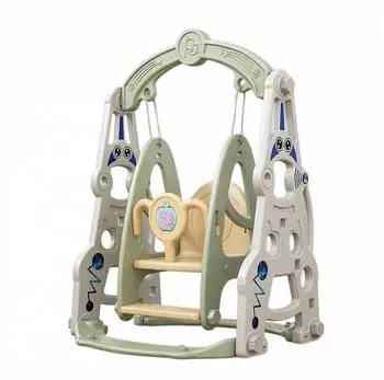 Moni Spaceman Kinderschaukel mit Spieluhr, grün, bis 25kg (112843)