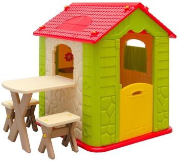 LittleTom Kinderspielhaus inkl. Tisch (grün)