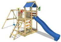 Spielturm Kletterger&uuml;st Multiflyer Mit Schaukel & Rutsche, Kletterturm Mit