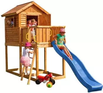 fungoo Spielturm My House inkl. Rutsche