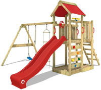 Spielturm Kletterger&uuml;st Multiflyer Mit Schaukel & Rutsche, Kletterturm Mit