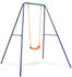 vidaXL Single swing orange