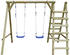 vidaXL Swing st with ladders 268 x 154 x 210 cm FSC pinewood