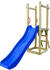 vidaXL Playhouse with slide ladder 237 x 60 x 175 cm FSC pinewood