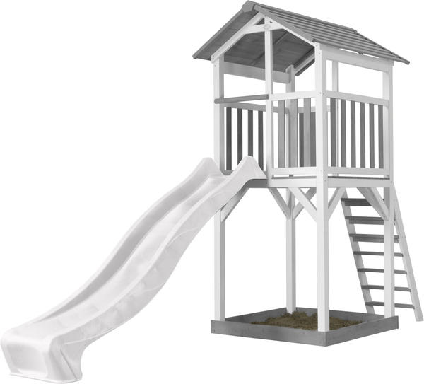 AXI Spielturm Beach Tower weiß/grau - weiße Rutsche