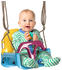 Outsunny 3-in-1 Babyschaukel, Kinderschaukel mit verstellbarem Seil blau