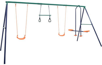 vidaXL Swing Set with Gymnastics Rings (92315)