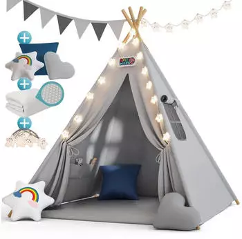 Spielwerk Kindertipi grau