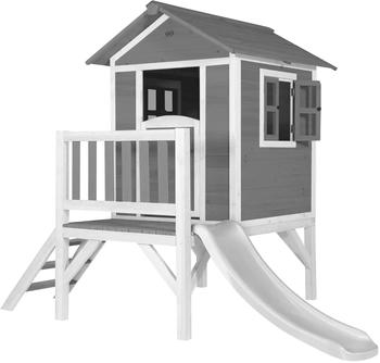 AXI Spielhaus Beach Lodge XL mit Rutsche weiß/grau