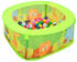 vidaXL Bällebad mit 300 Bällen für Kinder 75x75x32cm